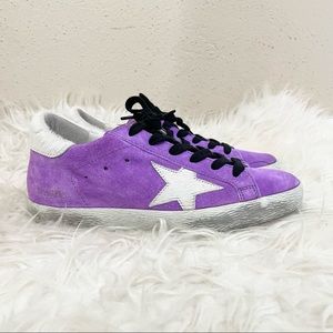 Golden Goose Superstar Sneaker Purple Suede AFG size 36